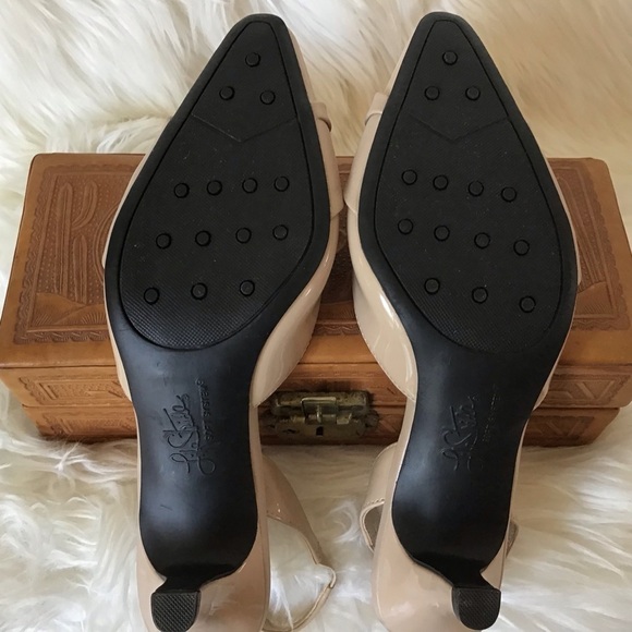 LifeStride Kerra Women's Slingback Taupe Dress Heels size 8.5 - Picture 3 of 7